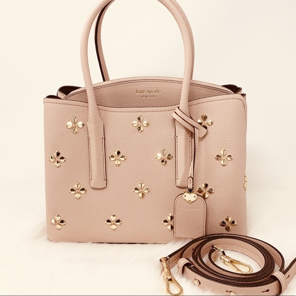 kate spade Handbags - Kate spade Margaux studded vellum medium satchel